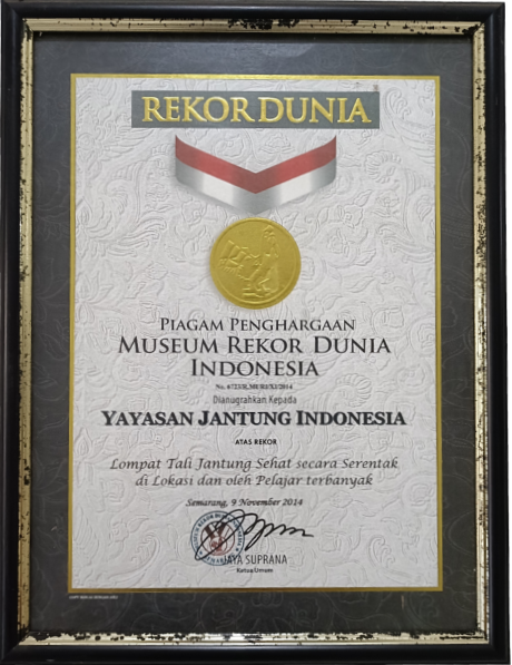 Penghargaan Yayasan Jantung Indonesia